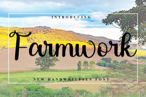 Farmwork Font Poster 1