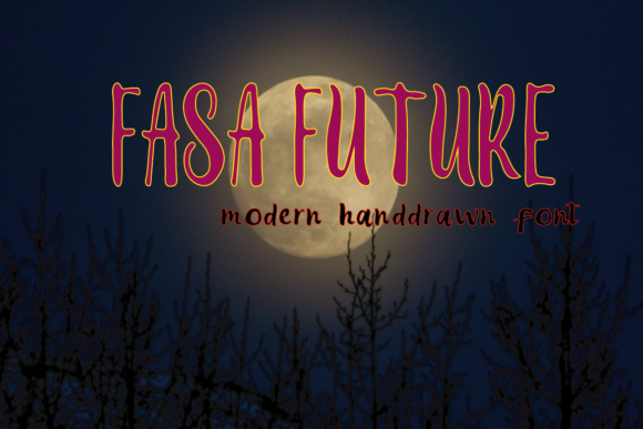 Fasa Future Font Poster 1
