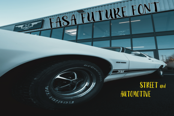 Fasa Future Font Poster 2