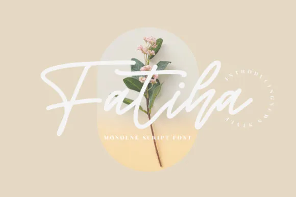 Fatiha Font Poster 1
