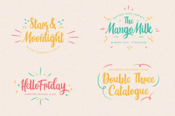 Fatima Lizabeta Font Poster 3