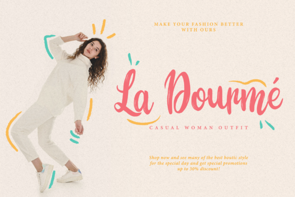 Fatima Lizabeta Font Poster 4