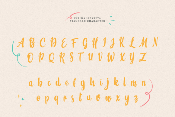 Fatima Lizabeta Font Poster 7