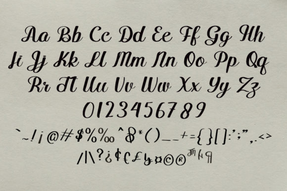 February Valentine Font Poster 5