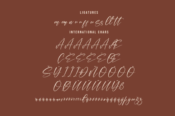 Felisha Font Poster 14