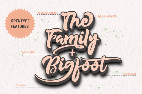 Feliz Dia Font Poster 4