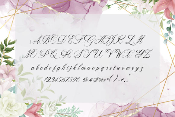 Feluna Script Font Poster 4