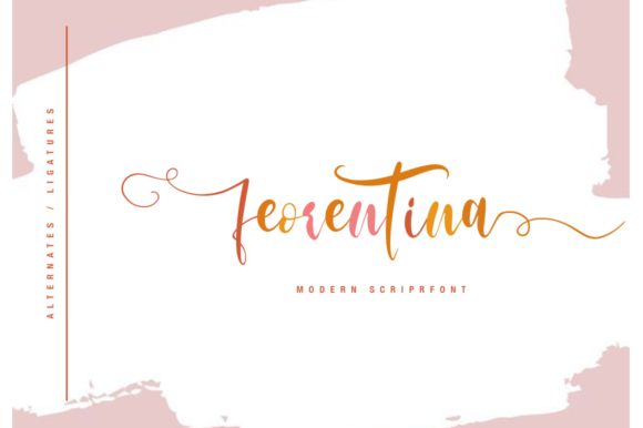 Feorentina Font Poster 1