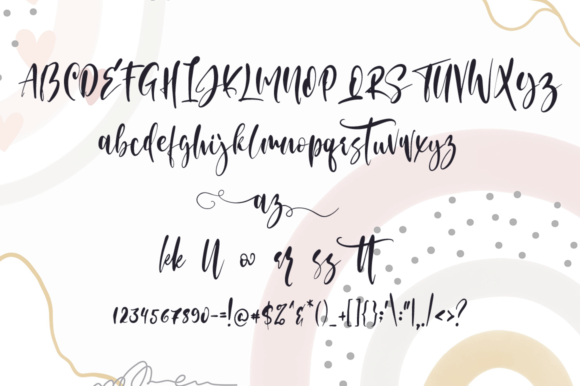 Feorentina Font Poster 8