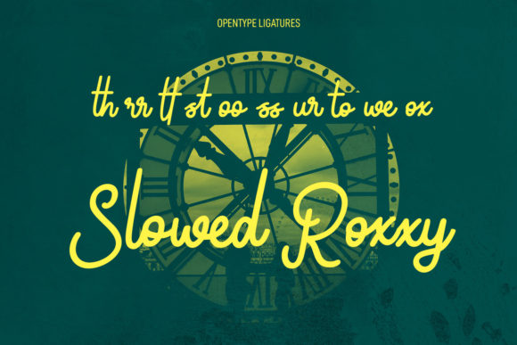 Ferageto Font Poster 10