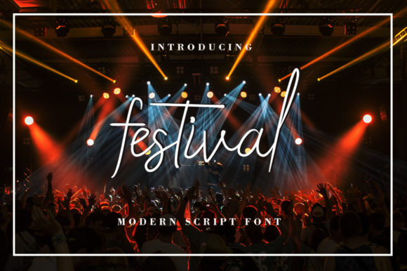 Festival Font Poster 10