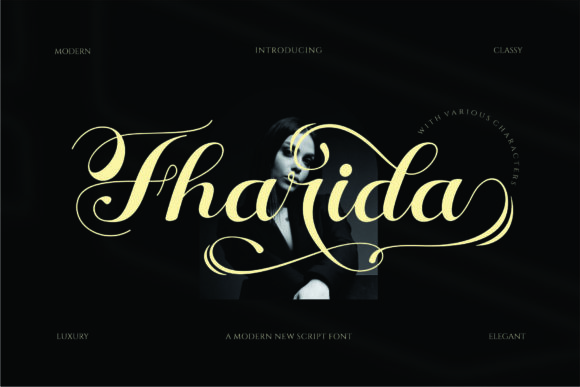 Fharida Font Poster 1
