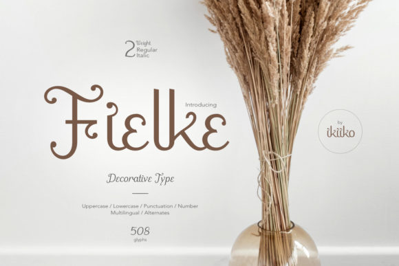 Fielke Font Poster 1