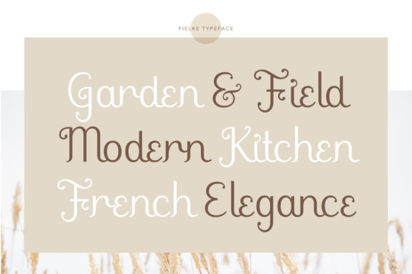 Fielke Font Poster 4