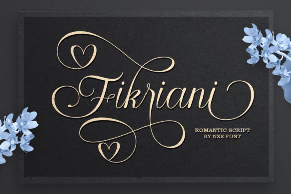 Fikriani Script Font