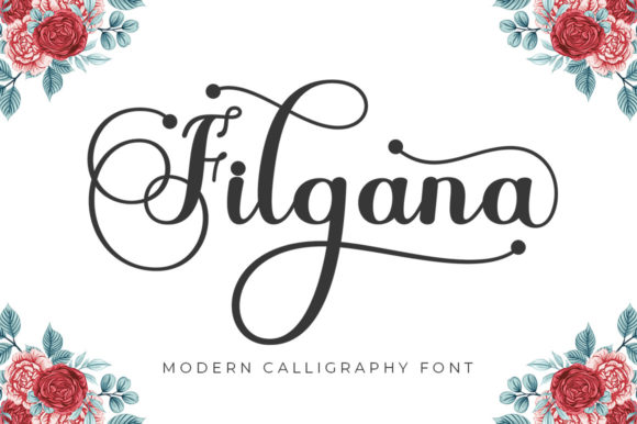 Filgana Font Poster 1