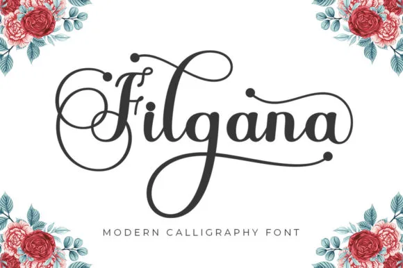 Filgana Font Poster 1