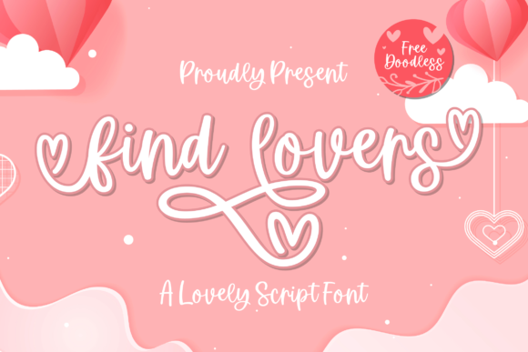 Find Lovers Font Poster 1
