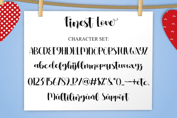 Finest Love Font Poster 6