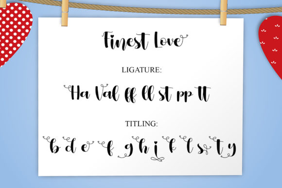 Finest Love Font Poster 7