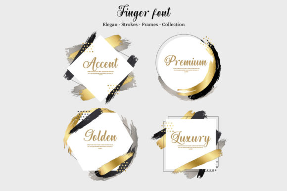 Finger Font Poster 4