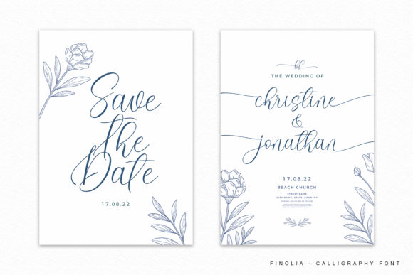 Finolia Font Poster 3