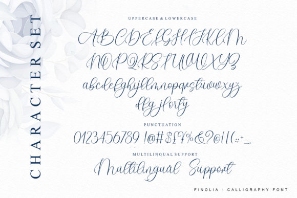 Finolia Font Poster 8