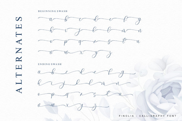 Finolia Font Poster 10