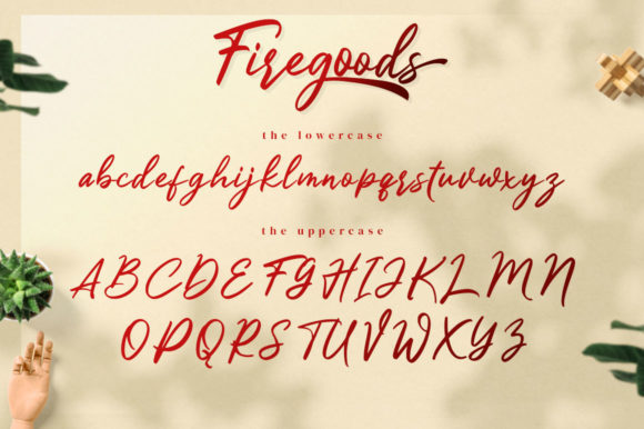 Firegoods Font Poster 11