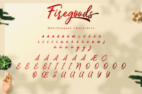 Firegoods Font Poster 13