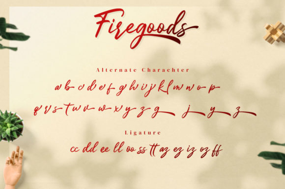 Firegoods Font Poster 14