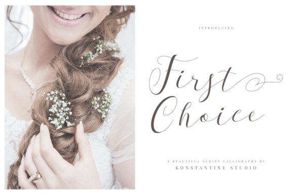 First Choice Font