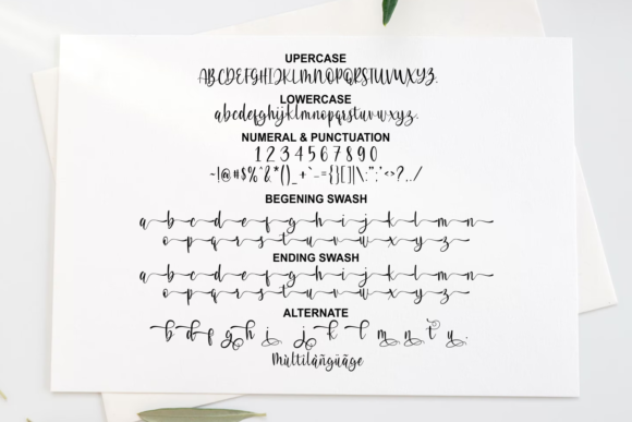 First Fourteen Font Poster 8