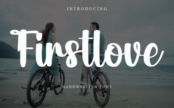 Firstlove Font Poster 1