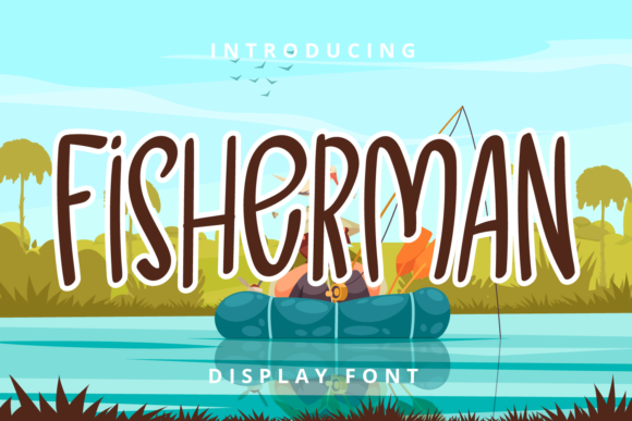 Fisherman Font Poster 1