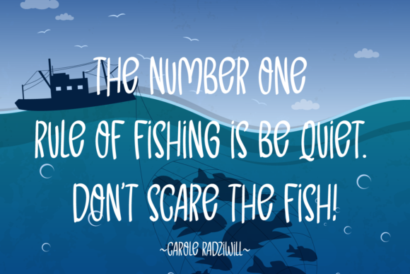 Fisherman Font Poster 3