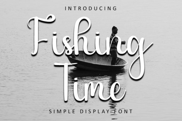 Fishing Time Font Poster 1