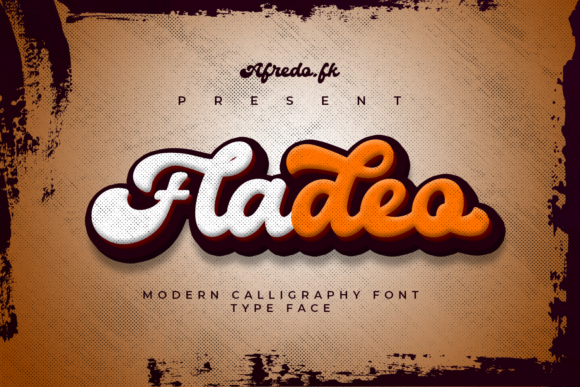Fladeo Font Poster 1