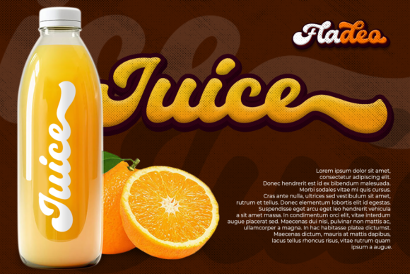 Fladeo Font Poster 2