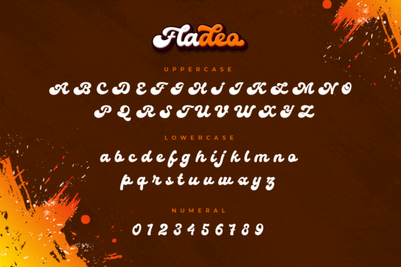 Fladeo Font Poster 5