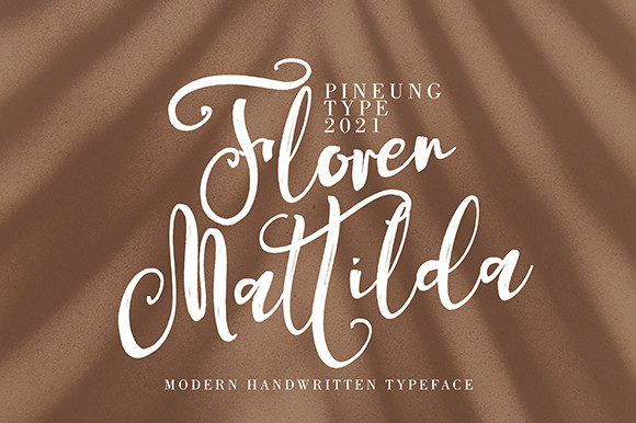 Floren Mattilda Font Poster 5