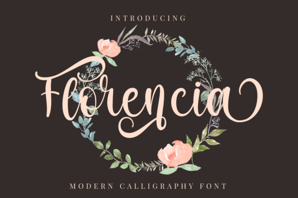 Florencia Font Poster 1