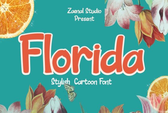 Florida Font Poster 1