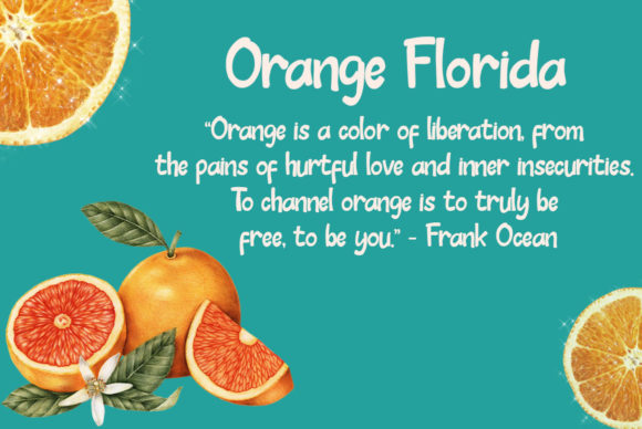 Florida Font Poster 2