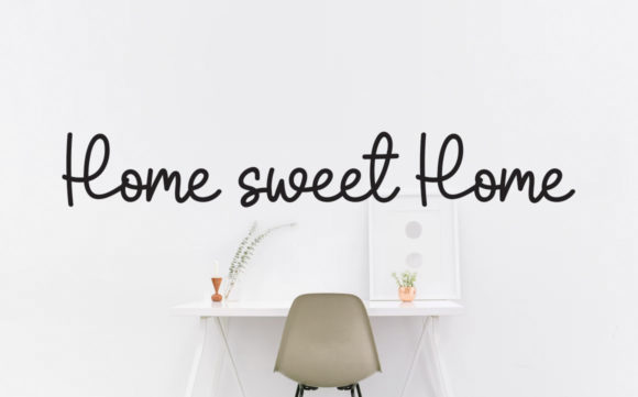 Flower Vintage Font Poster 3