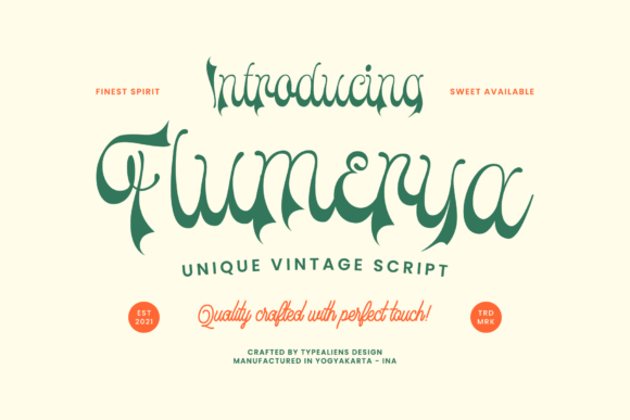 Flumerya Font