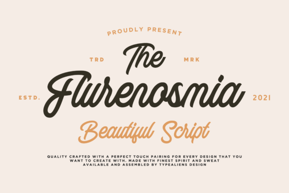Flurenosmia Font Poster 1