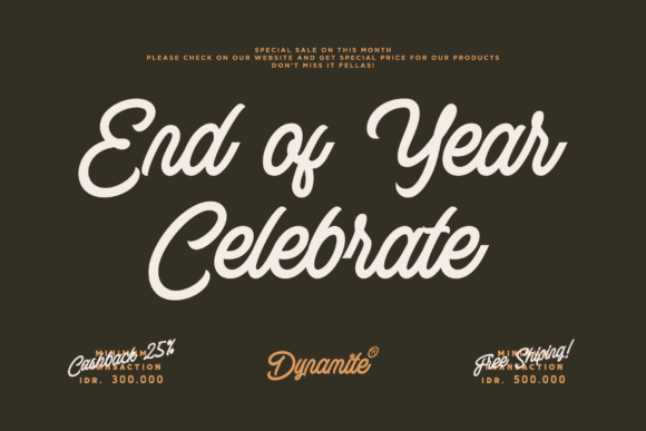 Flurenosmia Font Poster 5