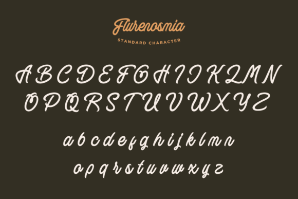 Flurenosmia Font Poster 7