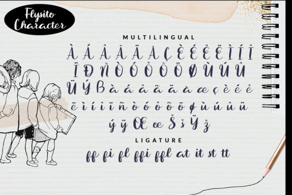 Flysito Font Poster 9